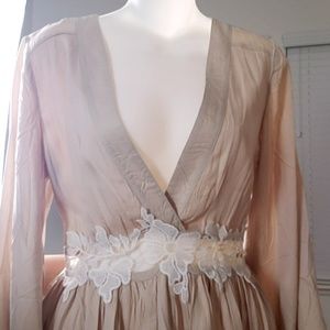 Selfie Leslie Woven Mini Dress sz M/6